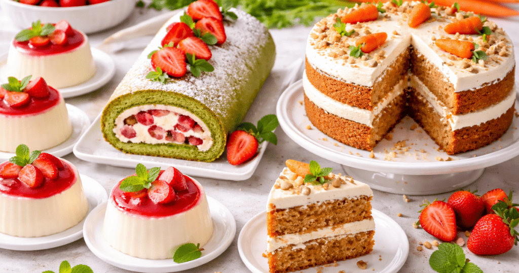 Cukrovka 2. typu a jaro - sezónní dia dezerty